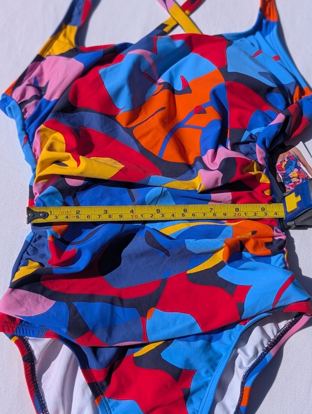 Nautica Girls' Bright Multicolor One-Piece Swimsuit Size XS - Picture 7 of 14
